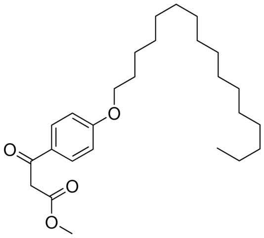 METHYL 4-(HEXADECYLOXY)BENZOYLACETATE