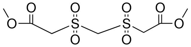 METHOXYCARBONYLMETHANESULFONYLMETHANESULFONYL-ACETIC ACID METHYL ESTER