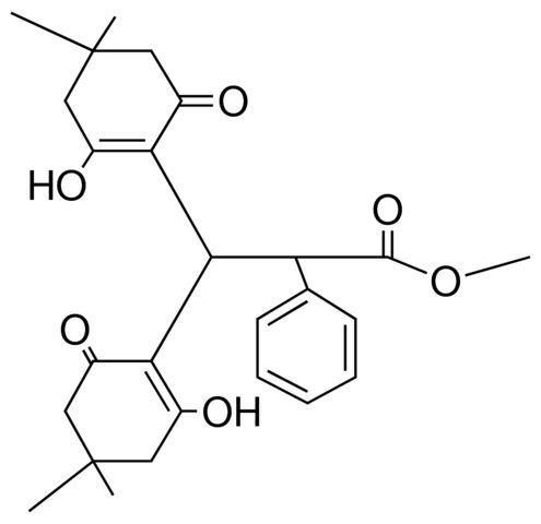 METHYL 3,3-BIS(4,4-DIMETHYL-2-HYDROXY-6-OXO-1-CYCLOHEXENYL)-2-PHENYLPROPIONATE