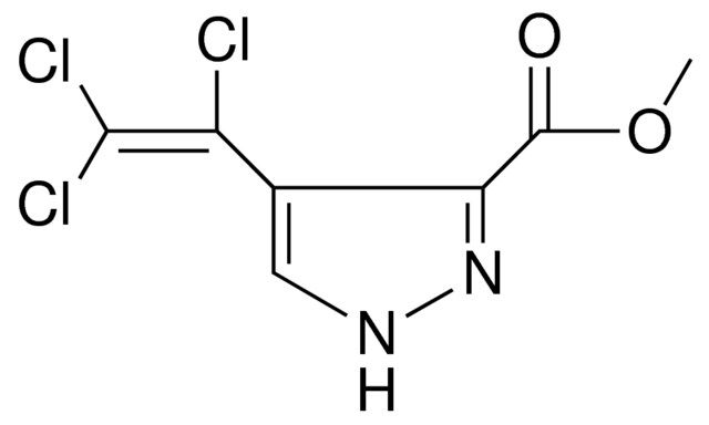 METHYL 4-(TRICHLOROVINYL)-3-PYRAZOLECARBOXYLATE