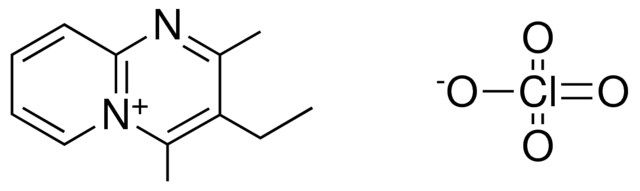 3-ETHYL-2,4-DIMETHYL-PYRIDO(1,2-A)PYRIMIDINIUM PERCHLORATE