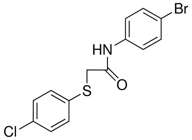 4'-BROMO-2-(4-CHLOROPHENYLTHIO)ACETANILIDE
