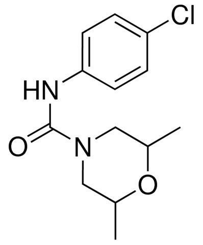 4-(N-(4-CHLOROPHENYL)CARBAMOYL)-2,6-DIMETHYLMORPHOLINE