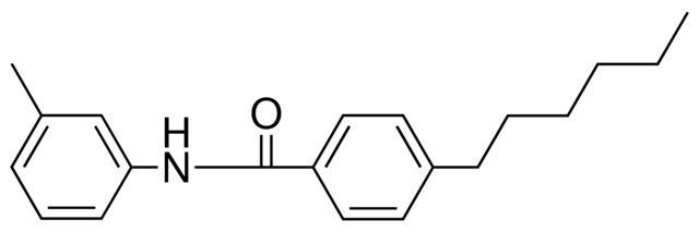 4-HEXYL-N-M-TOLYL-BENZAMIDE
