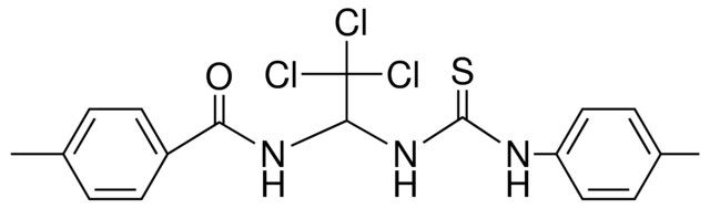 4-METHYL-N-(2,2,2-TRICHLORO-1-(3-P-TOLYL-THIOUREIDO)-ETHYL)-BENZAMIDE