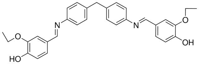 4,4'-METHYLENEBIS(N-(3-ETHOXY-4-HYDROXYBENZYLIDENE)ANILINE)