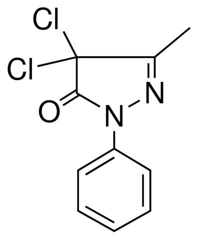 4,4-DICHLORO-3-METHYL-1-PHENYL-3-PYRAZOLIN-5-ONE