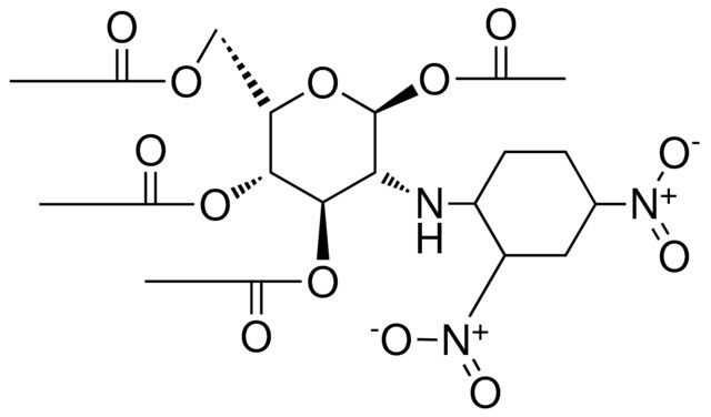 ACETIC ACID 3,4,6-TRI-ACO-5-(2,4-DINITRO-CYCLOHEXYLAMINO)-4H-PYRAN-2-YL-ME ESTER