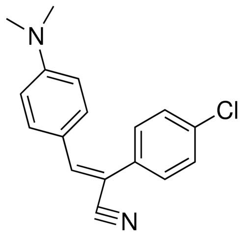 ALPHA-(4-CHLOROPHENYL)-4-(DIMETHYLAMINO)CINNAMONITRILE