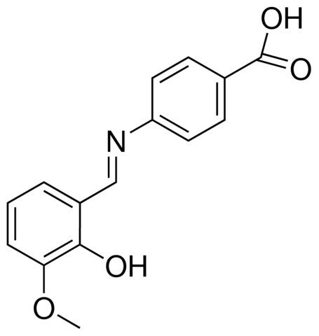 ALPHA-(4-CARBOXYPHENYLIMINO)-6-METHOXY-O-CRESOL