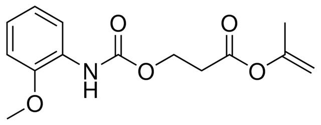 2-(2-PROPEN-2-YLOXYCARBONYL)ETHYL N-(2-METHOXYPHENYL)CARBAMATE