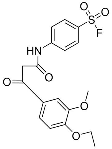 2-(4-ETHOXY-3-METHOXYBENZOYL)-4'-(FLUOROSULFONYL)ACETANILIDE