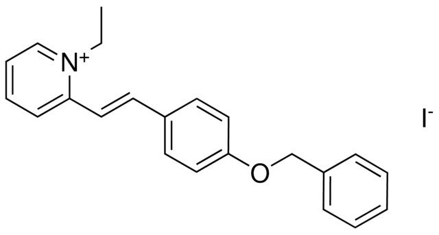 2-(4-BENZYLOXYSTYRYL)-1-ETHYLPYRIDINIUM IODIDE