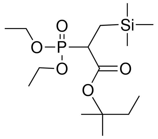 2-(DIETHOXY-PHOSPHORYL)-3-TRIMETHYLSILANYL-PROPIONIC ACID 1,1-DIMETHYL-PR ESTER