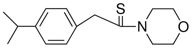 2-(4-ISOPROPYL-PHENYL)-1-MORPHOLIN-4-YL-ETHANETHIONE