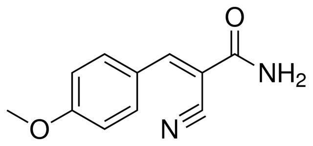 2-CYANO-3-(4-METHOXY-PHENYL)-ACRYLAMIDE
