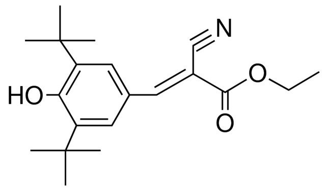 2-CYANO-3-(3,5-DI-TERT-BUTYL-4-HYDROXY-PHENYL)-ACRYLIC ACID ETHYL ESTER