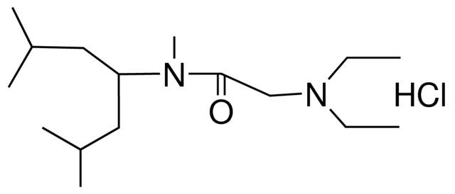 2-DIETHYLAMINO-N-(1-ISOBUTYL-3-METHYLBUTYL)-N-METHYLACETAMIDE HYDROCHLORIDE