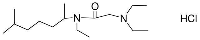 2-DIETHYLAMINO-N-(1,5-DIMETHYLHEXYL)-N-ETHYLACETAMIDE HYDROCHLORIDE