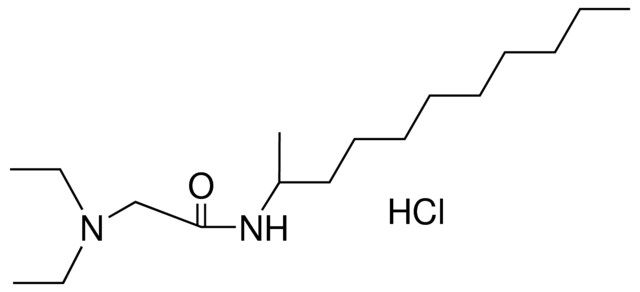2-DIETHYLAMINO-N-(1-METHYLDECYL)-ACETAMIDE HYDROCHLORIDE