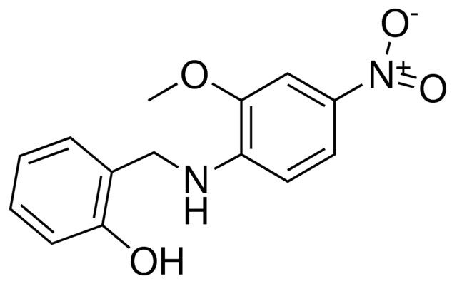 2-HYDROXY-N-(2-METHOXY-4-NITROPHENYL)BENZYLAMINE