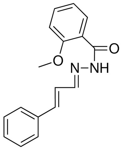 2-METHOXYBENZOIC CINNAMYLIDENEHYDRAZIDE