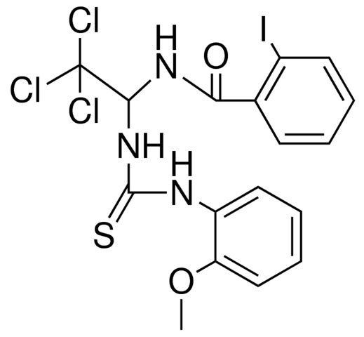 2-IODO-N-(2,2,2-TRICHLORO-1-(3-(2-METHOXY-PHENYL)-THIOUREIDO)-ETHYL)-BENZAMIDE
