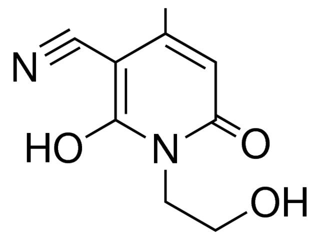 2-HYDROXY-1-(2-HYDROXY-ETHYL)-4-METHYL-6-OXO-1,6-DIHYDRO-PYRIDINE-3-CARBONITRILE