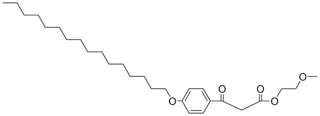 2-METHOXYETHYL 4-(HEXADECYLOXY)BENZOYLACETATE