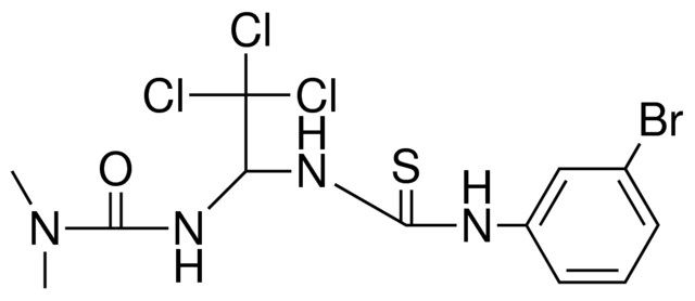 3-(1-(3-(3-BROMO-PHENYL)-THIOUREIDO)-2,2,2-TRICHLORO-ETHYL)-1,1-DIMETHYL-UREA
