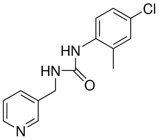 1-(4-CHLORO-2-METHYLPHENYL)-3-(3-PYRIDYLMETHYL)UREA