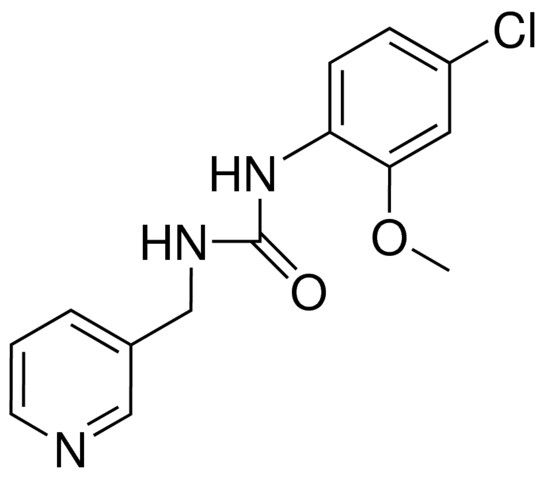 1-(4-CHLORO-2-METHOXYPHENYL)-3-(3-PYRIDYLMETHYL)UREA