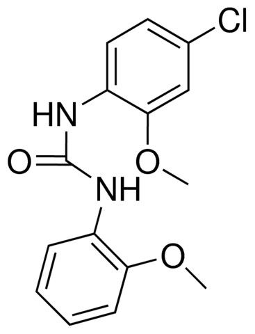 1-(4-CHLORO-2-METHOXYPHENYL)-3-(2-METHOXYPHENYL)UREA