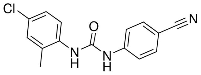 1-(4-CHLORO-2-METHYLPHENYL)-3-(4-CYANOPHENYL)UREA
