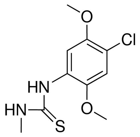 1-(4-CHLORO-2,5-DIMETHOXYPHENYL)-3-METHYL-2-THIOUREA