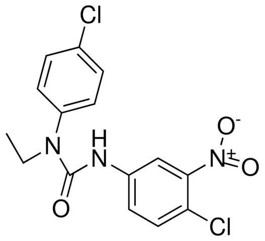 1-(4-CHLORO-3-NITROPHENYL)-3-(4-CHLOROPHENYL)-3-ETHYLUREA