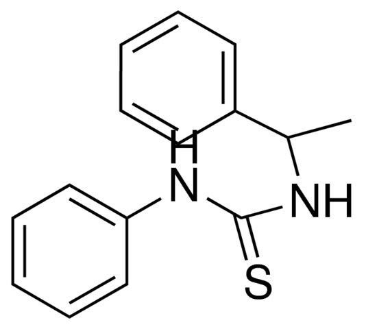 1-(ALPHA-METHYLBENZYL)-3-PHENYLTHIOUREA