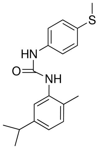 1-(5-ISOPROPYL-2-METHYLPHENYL)-3-(4-(METHYLTHIO)PHENYL)UREA