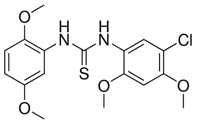 1-(5-CHLORO-2,4-DIMETHOXYPHENYL)-3-(2,5-DIMETHOXYPHENYL)-2-THIOUREA