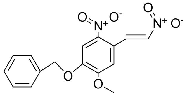 1-(BENZYLOXY)-2-METHOXY-5-NITRO-4-[(E)-2-NITROETHENYL]BENZENE