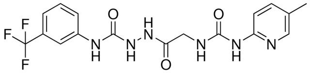 1-(5-METHYL-2-PYRIDYLUREIDOACETYL)-4-(3-(TRIFLUOROMETHYL)PHENYL)SEMICARBAZIDE