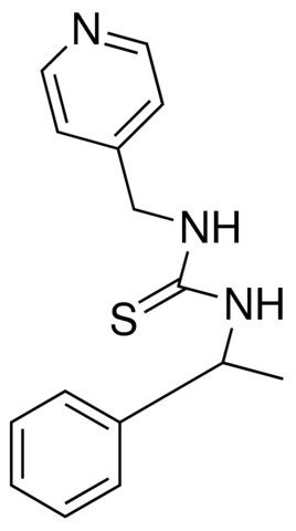 1-(ALPHA-METHYLBENZYL)-3-(4-PYRIDYLMETHYL)-2-THIOUREA
