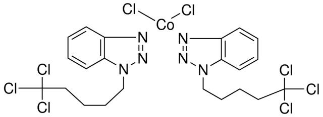 1-(5,5,5-TRICHLOROPENTYL)-1H-1,2,3-BENZOTRIAZOLE COMPOUND WITH DICHLOROCOBALT