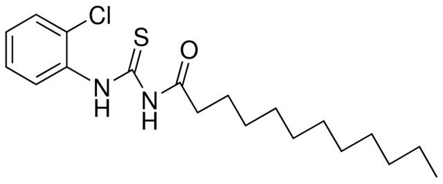 1-(2-CHLOROPHENYL)-3-DODECANOYL-2-THIOUREA