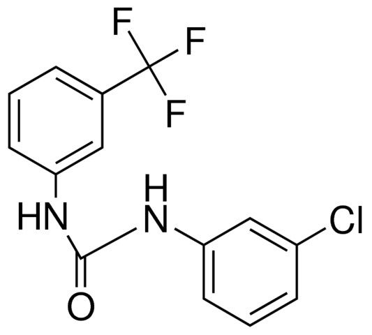 1-(3-CHLOROPHENYL)-3-(3-TRIFLUOROMETHYLPHENYL)UREA