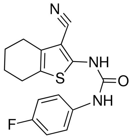 1-(3-CYANO-4,5,6,7-TETRAHYDROBENZO(B)THIOPHEN-2-YL)-3-(4-FLUOROPHENYL)UREA