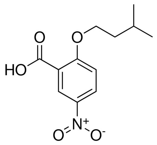 2-(3-METHYL-BUTOXY)-5-NITRO-BENZOIC ACID