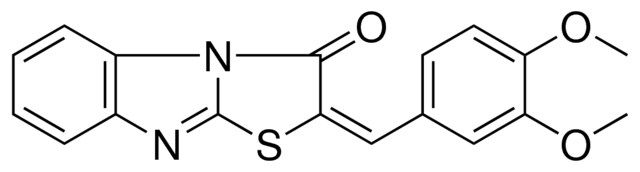 2-(3,4-DIMETHOXY-BENZYLIDENE)-BENZO(4,5)IMIDAZO(2,1-B)THIAZOL-3-ONE