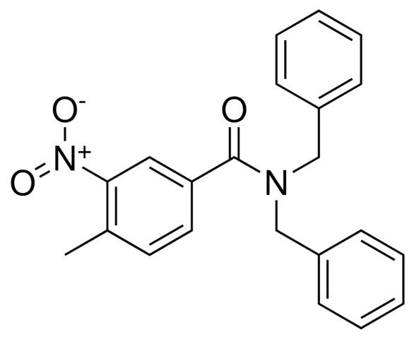 N,N-DIBENZYL-4-METHYL-3-NITROBENZAMIDE