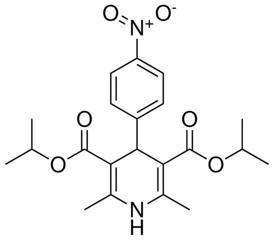 DIISOPROPYL 2,6-DIMETHYL-4-(4-NITROPHENYL)-1,4-DIHYDRO-3,5-PYRIDINEDICARBOXYLATE